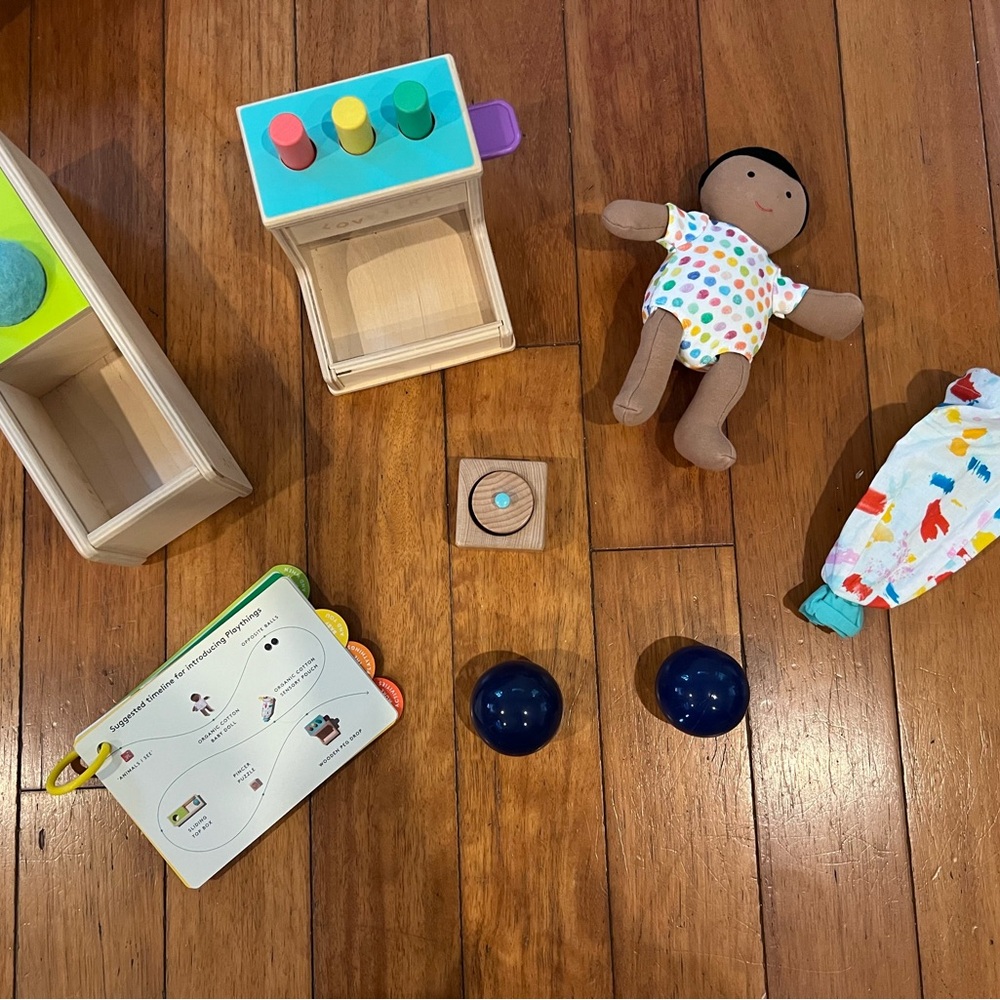 Colorful Wooden Toy Set for Kids